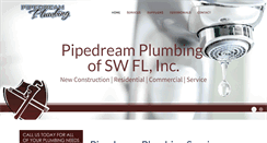 Desktop Screenshot of pipedreamplumbingofswfl.com